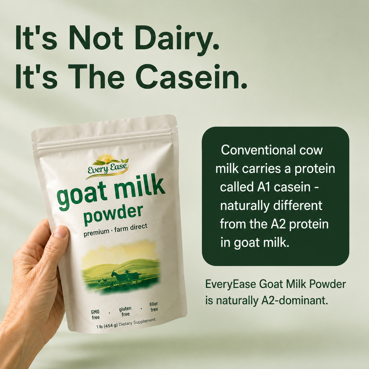 The Milk You Gave Up — Without The Protein That Made You Give It Up.