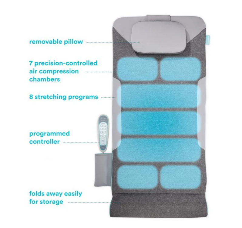 At-Home Back Massage Air Compression Mat Pro