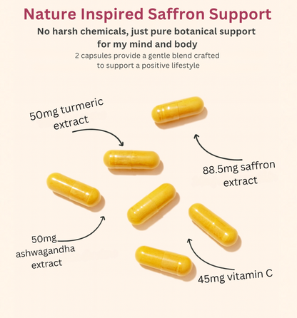 EveryEase Saffron+ Natural Balance, Calm & Focus
