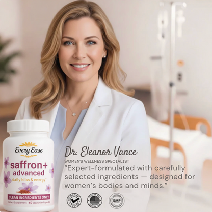 EveryEase Saffron+ Natural Balance, Calm & Focus