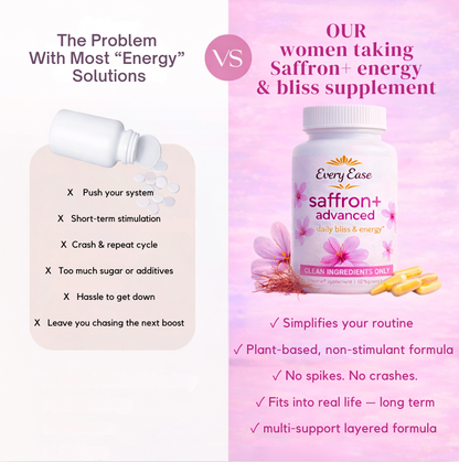 EveryEase Saffron+ Natural Balance, Calm & Focus