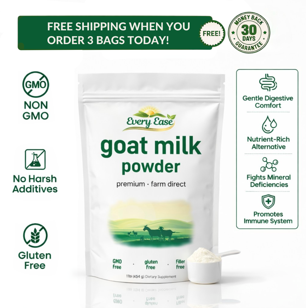 Goat Milk Daily Wellness Powder